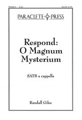 Respond O Magnum Mysterium SATB choral sheet music cover